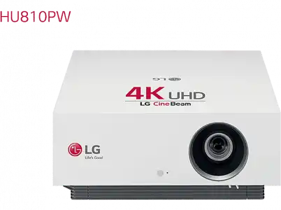 Proyector TV- LG HU810PW, Láser, 2700 lm, 300 W, webOS 5.0, HDR10, HLG, Blanco