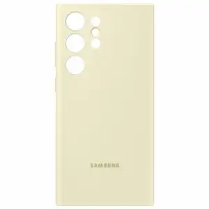 Samsung - Funda De Silicona Crema Para Galaxy S23 Ultra