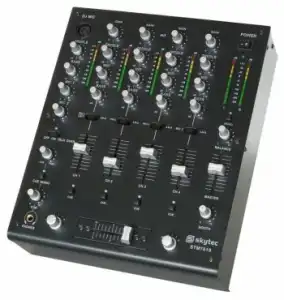 Skytec 172.880 Stm-7010 Mezclador 4 Canales Mesa Mezclas Dj Barato