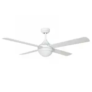 Sulion Baloo Ventilador de Techo con Luz Aspas Reversibles 53W Blanco/Wengué