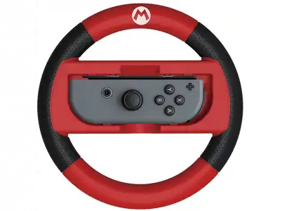 Volante - Hori Mario Kart 8 Deluxe (Mario version), Para mando Joy-Con de Nintendo Switch, Verde