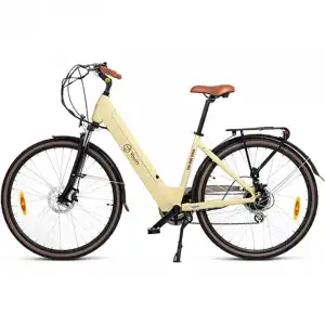 Youin Viena Bicicleta Eléctrica 28" Crema