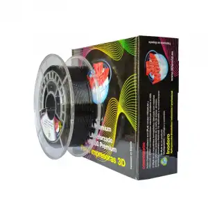 3D World Bobina de Filamento PLA Premium 1.75mm 500g Negro Pantera