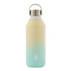 Botella termo Chilly's S2 Ombré Dusk amarillo/menta 500ml