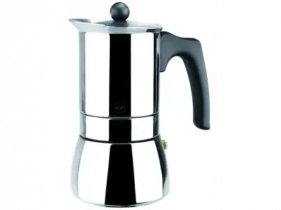 Cafetera tradicional - Magefesa Pxcfgen 10, Capacidad 9 tazas, Apta para todas las cocinas, Acero inox