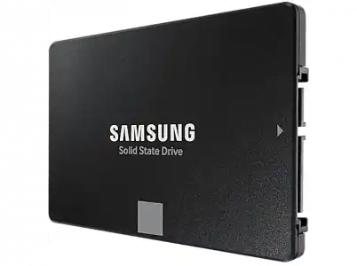 Disco duro SSD 2 TB - Samsung Evo 870 MZ-77E2T0B/EU, SATA III, Interno, 6 Gbps, Hasta 560 MB/s, Negro