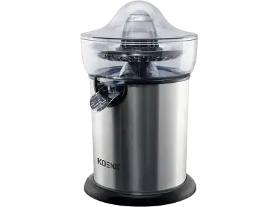 Exprimidor - Koenic KCP 13021 M, 0.5 l, 100 W, 2 velocidades, Transparente, Sistema antigoteo, Inox