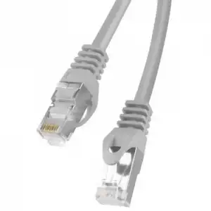 Lanberg Cable de Red RJ45 Cat.6 FTP 25cm Gris