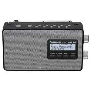 Panasonic - Radio Portátil RF-D10EG-K, FM/DAB+