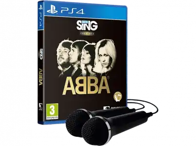 PS4 Let's Sing ABBA + 2 micrófonos