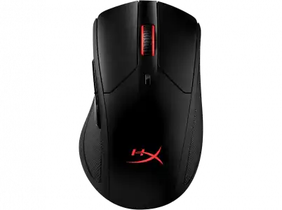 Ratón gaming - HyperX Gaming Pulsefire Dart, Inalámbrico, 16000 ppp, 6 Teclas Programables, Negro