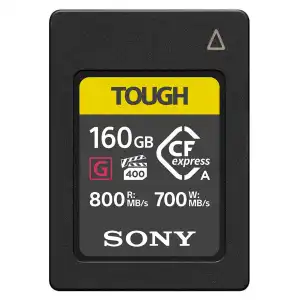 Sony - Tarjeta De Memoria Compact Flash Express Tough 160 GB, Clase A