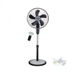 Ventilador 3 En 1 (de Pie, Sobremesa O Pared) Orbegozo, 55w, Negro.