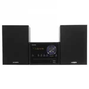 Aiwa MSBTU-300 Micro Cadena Hi-Fi Bluetooth/CD/USB 20W Negro