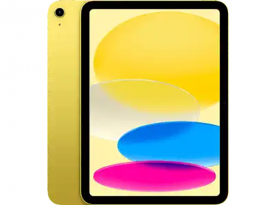 APPLE iPad (2022 10ª gen), 64 GB, Amarillo, WiFi, 10.9", Retina, Chip A14 Bionic, iPadOS 16