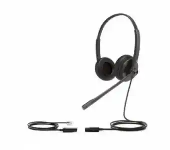 Auricular Yealink Yhs34-lite-dual Para Telefono Ip