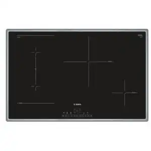 Bosch Pvs845fb5e Hobs Negro, Acero Inoxidable Integrado Con Placa De Inducción 4 Zona(s)