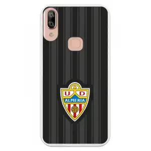 Funda Oficial Ud Almería Fondo Negro Para Vsmart Active 1 Plus