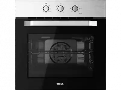 Horno - Teka HCB 6525 INOX, Multifunción, Limpieza Hydroclean, 71 l, 60 cm, Encastrable, Inox