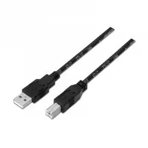 Nanocable Cable USB 2.0 Impresora Tipo A a Tipo B Macho/Macho 3m Negro