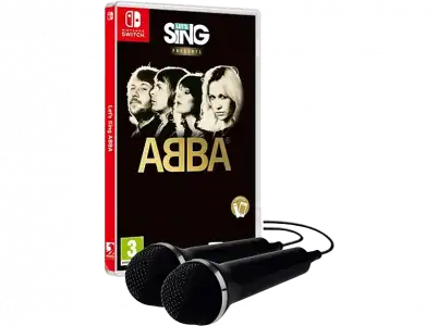 Nintendo Switch Let's Sing ABBA + 2 micrófonos