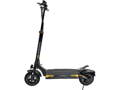 Patinete eléctrico - Smartgyro Rockway Pro C, 1000 W, Capacidad máxima 75 kg, 15.000 mAh, Hasta 25 km/h, Negro