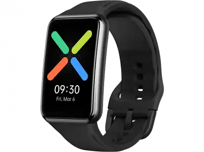 Smartwatch - OPPO Watch Free, AMOLED 1.64", 14 días, SpO2, Resistencia al agua, Cristal 2,5D / PC, Negro