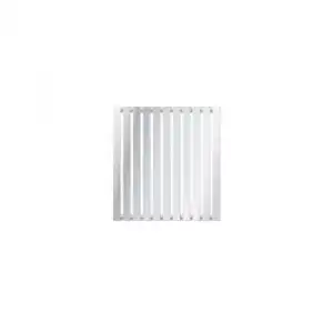 Stella Radiador De Panel Horizontal 630 X 590 Mm Cromo Ecd Germany