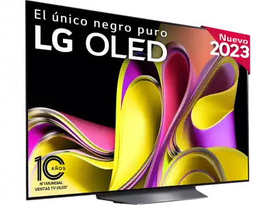 TV OLED 55" - LG OLED55B36LA, 4K, Inteligente α7 4K Gen6, Smart TV, DVB-T2 (H.265), Negro