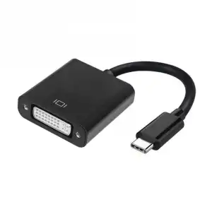 Aisens A109-0346 Conversor USB-C a DVI 24+5 15Cm Negro