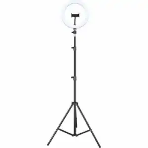 Aro De Luz Para Selfie Iggual Igg317242 Trípode Ø 25 Cm