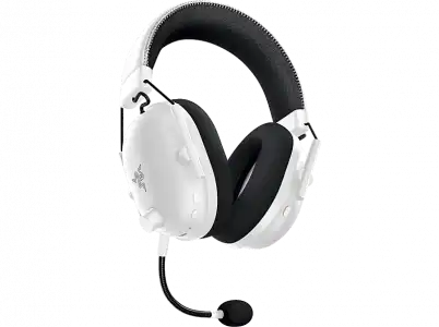 Auriculares gaming - Razer Blackshark V2 Pro (2023), Micrófono HyperClear Super Wideband, Controlador 50 mm, Tecnología HyperSpeed, Bluetooth, Blanco