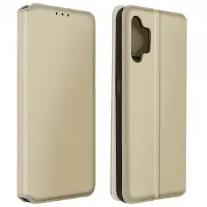 Avizar Funda Tarjetero con Soporte Vídeo Dorado para Samsung Galaxy A13 5G/A04S