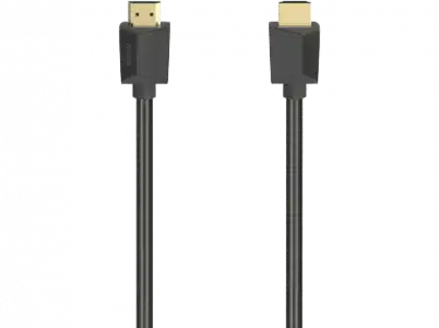 Cable HDMI - Hama 00205242, 48 Gbit/s, 2 m, HDR dinámico, Transmisión 3D, 8K, 4K, Negro