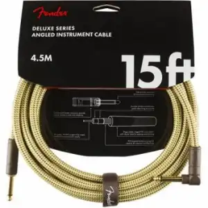 Fender Deluxe 4,5m Angl Cable Instrumentos Twd