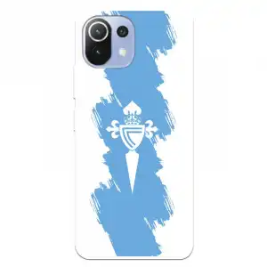 Funda del Celta Escudo Trazo Azul Licencia Oficial RC Celta para Xiaomi Mi 11 Lite