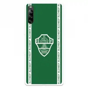 Funda Para Sony Xperia L4 Del Elche Cf Escudo Fondo Verde Escudo Fondo Verde - Licencia Oficial Elche Cf