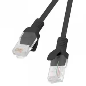 Lanberg Cable de Red RJ45 UTP Cat.6 2m Negro