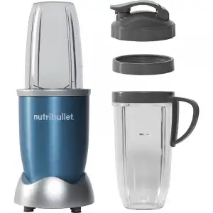 NutriBullet Pro NB907BL Batidora de Vaso 0.9L 900W Azul/Plata