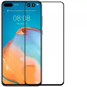 OcioDual Protector de Pantalla Cristal Templado Vidrio Anti Golpes 9H 9D para Huawei P40