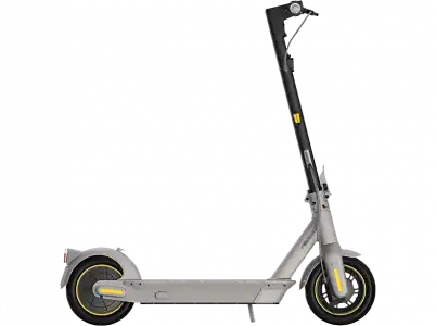 Patinete eléctrico - Segway-Ninebot MAX G30LE II, 350 W, 100 kg, 10200 mAh, 25 km/h, Negro y Gris