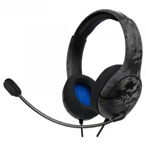 PDP LVL40 Auriculares Gaming Negro Camo para PS4/PS5