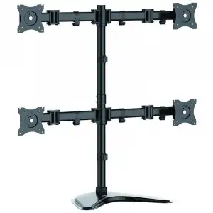 Startech Armbarquad Soporte Ajustable Vesa para 4 Monitores hasta 27"