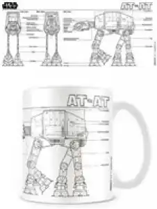 Taza Star Wars Plano AT-AT