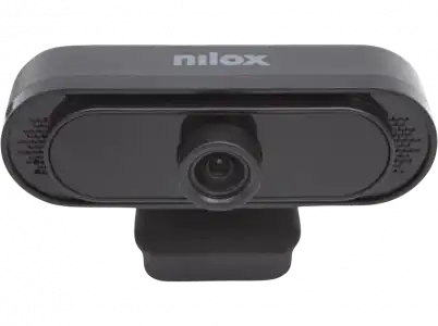 Webcam - Nilox NXWC01, 1080 Píxeles, Full HD, USB 2.0, Micrófono, Enfoque fijo, Negro