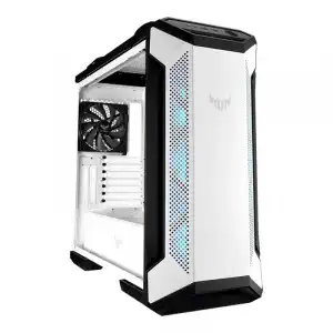 ASUS TUF Gaming GT501 RGB Cristal Templado USB 3.0 Blanca