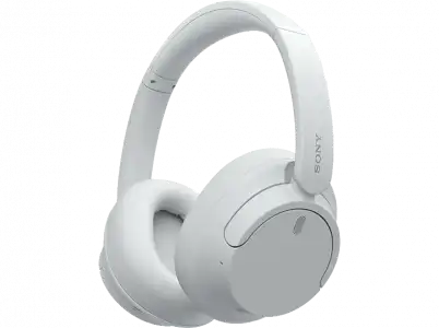 Auriculares inalámbricos - Sony WH-CH720NW, Cancelación ruido (Noise Cancelling), 35h, Carga Rápida, Con Asistente, Bluetooth, De Diadema, ANC, Blanco