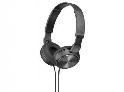 Auriculares - Sony MDR-ZX310, Hifi, 10Hz 24000Hz, 98dB, Cable de 1.2m, Almohadillas acolchadas, Negro