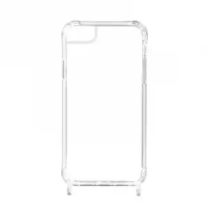 Avizar Funda Cordón Personalizable Transparente para iPhone SE 2022