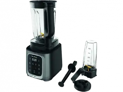 Batidora de vaso - Moulinex InfinyMix+ LM91HD10, 1600 W, 1,75 l, 10 Velocidades, 35.000 rpm, Negro